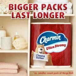 Charmin Ultra Strong Toilet Paper 12 Mega Rolls, 242 Sheets/Roll (04170/75321) -Kleenex Shop 027E1B5F 4114 40BC AA9DA2CF82CBC72A s7