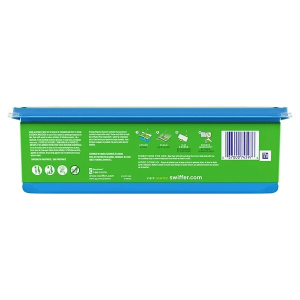 Swiffer Sweeper Wet Mop Pad Refills, Open-Window Fresh Scent, 24 Count (74597) 4 Swiffer Sweeper Wet Mop Pad Refills, Open-Window Fresh Scent, 24 Count (74597) - Image 4
