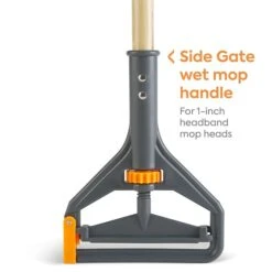 Coastwide Professional™ 60" Side Gate Wood Wet Mop Handle, Plastic Head (CW58009) -Kleenex Shop 04BA5BC9 DE68 4060 ABC8BA537B7E4589 s7