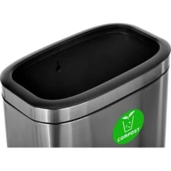 Alpine Single-Stream Recycling Station, 10.5 Gallon, Stainless Steel (ALP470-40L-CO) -Kleenex Shop 0ADEF045 C5FE 4C8A 8F5E5FFAC0454B32 s7