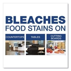 Comet Cleaner With Bleach, Liquid, One Gallon Bottle, 3/Carton (02291CT)