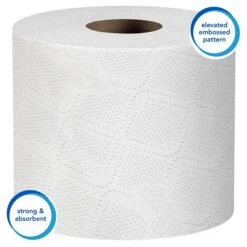 Scott Essential 1-Ply Standard Toilet Paper, White, 1210 Sheets/Roll, 80 Rolls/Carton (05102) 10 Scott Essential 1-Ply Standard Toilet Paper, White, 1210 Sheets/Roll, 80 Rolls/Carton (05102) -Kleenex Shop 2533E1D5 2CD8 4C4C 9F1851900F0D0DCC s7