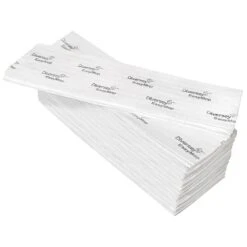 Diversey EasyMop Microfiber Dust Mop Pads, White, 50/Pack (D1232214)