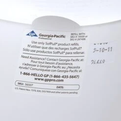 Georgia-Pacific SofPull® High-Capacity Centerpull Bathroom Tissue Dispenser, Translucent White, 10.5"W X 6.75"D X 10.5"H -Kleenex Shop 279BD918 7753 48C0 8F7A5C178D470823 s7