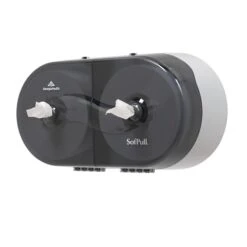 SofPull® Twin High-Capacity Centerpull Bathroom Tissue Dispenser By GP PRO, Smoke (56509) -Kleenex Shop 2F13717B 993B 4E04 A54E7F4002CBB135 s7