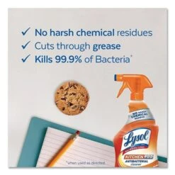 LYSOL® Brand Kitchen Pro Antibacterial Cleaner, Citrus Scent, 22 Oz Spray Bottle -Kleenex Shop 31CDF7E9 917C 4552 BE5DD15B55217BCB s7