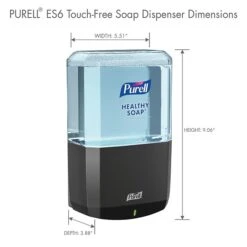 PURELL ES6 Automatic Wall Mounted Soap Dispenser, Graphite (6434-01) -Kleenex Shop 389A180B 8867 49E5 873E950B6B7DDD6A s7
