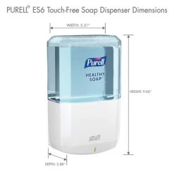 PURELL ES6 Automatic Wall Mounted Soap Dispenser, White (6430-01) -Kleenex Shop 42C84CD1 B11F 40AE A46A012E498976FB s7