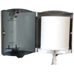 SofPull Centerpull Paper Towel Dispenser, Translucent Smoke (58204) -Kleenex Shop 4E358550 C592 4089 8C91F2486D634BF5 s7