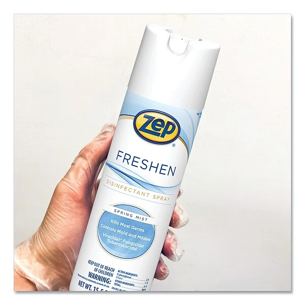 Zep Freshen Disinfectant Spray, Spring Mist, 15.5 Oz. Aerosol Spray (ZPP1050017EA) 1 Zep Freshen Disinfectant Spray, Spring Mist, 15.5 Oz. Aerosol Spray (ZPP1050017EA)