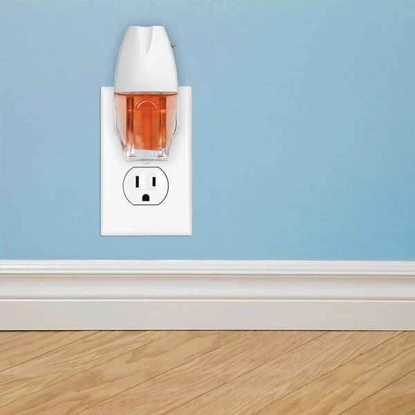 BRIGHT Air® Electric Scented Oil Air Freshener Warmer And Refill Combo, Hawaiian Blossoms And Papaya, 0.67 Oz 1 BRIGHT Air® Electric Scented Oil Air Freshener Warmer And Refill Combo, Hawaiian Blossoms And Papaya, 0.67 Oz