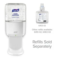 PURELL ES6 Automatic Wall Mounted Hand Sanitizer Dispenser, White (6420-01) -Kleenex Shop 6272DC21 D416 4380 885263EE3C60496A s7