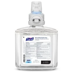 PURELL® Healthcare Advanced Foam Hand Sanitizer Refill For ES8 Dispenser, 1200 ML, 2/CT (7753-02)