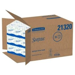 Surpass Boutique Facial Tissue, 2-ply, 110 Tissues/Box, 36 Boxes/Pack (21320)