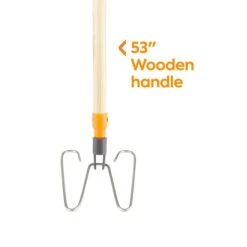 Coastwide Professionalâ„¢ 53" Wedge Dust Mop Frame And Handle, Wood (CW56768)