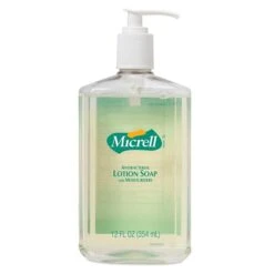 Micrell Antibacterial Liquid Hand Soap, Floral, 12 Oz. (9759-12)