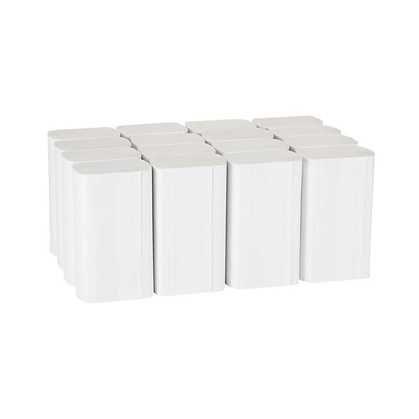 Pacific Blue Select Recycled Multifold Paper Towels, 1-ply, 250 Sheets/Pack, 16 Packs/Carton (20389) 4 Pacific Blue Select Recycled Multifold Paper Towels, 1-ply, 250 Sheets/Pack, 16 Packs/Carton (20389) - Image 4