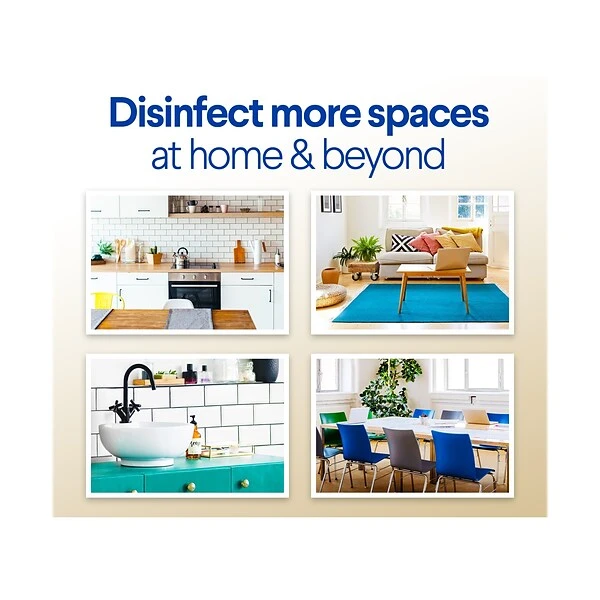 Clorox Scentiva Disinfecting Wipes, Pacific Breeze & Coconut Scent, 75 Wipes/Pack, 6 Packs/Carton (60037CT) 5 Clorox Scentiva Disinfecting Wipes, Pacific Breeze & Coconut Scent, 75 Wipes/Pack, 6 Packs/Carton (60037CT) - Image 5