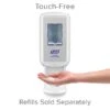 PURELL CS6 Touch-Free Hand Sanitizer Dispenser, White, For 1200 ML PURELL CS6 Hand Sanitizer Refills (6520-01)