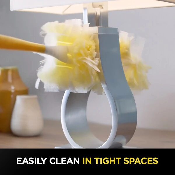 Swiffer Heavy Duty Duster Cloth Refills, Yellow, 6/Pack (16944) 4 Swiffer Heavy Duty Duster Cloth Refills, Yellow, 6/Pack (16944) - Image 4