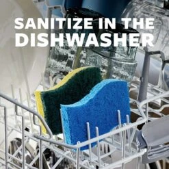 Scotch-Brite® Heavy Duty Scrub Sponges, Green/Yellow, 6/Pack (426) -Kleenex Shop 99F07AF1 EAA5 4059 814F061B762CD252 s7