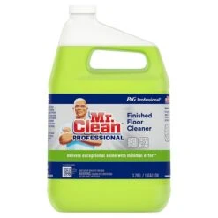 Mr. Clean Professional Liquid Concentrate Finished Floor Cleaner, Lemon Scent, 1 Gallon, 3/Carton (02621)