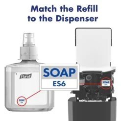 PURELL ES6 Automatic Wall Mounted Soap Dispenser, Graphite (6434-01) -Kleenex Shop 9DC0E24A 0602 4219 B3195453814A699D s7
