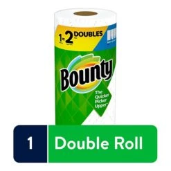 Bounty Select-A-Size Kitchen Rolls Paper Towel, 2-Ply, White, 98 Sheets/Roll, 24 Double Rolls/Carton (66539)