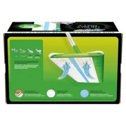 Swiffer Sweeper TRAP + LOCK  Heavy-Duty Wet Mop Cloth, Lavender, 32/Pack (00739)  )