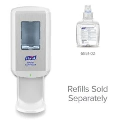 PURELL CS6 Touch-Free Hand Sanitizer Dispenser, White, For 1200 ML PURELL CS6 Hand Sanitizer Refills (6520-01) -Kleenex Shop AFB45D3C CBFF 4396 86332F5930FDB155 s7