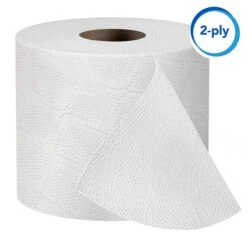Scott Essential Standard Toilet Paper, 2-Ply, White, 550 Sheets/Roll, 80 Rolls/Carton (04460) -Kleenex Shop BBB98C90 D663 47EB BCD70283E3349390 s7