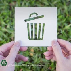 Eco Blend Max 23 Gal. Industrial Trash Bag, Low Density, 0.8 Mil, Green Tint, 25 Bags/Roll, 10 Rolls/Carton (L5645TE ER1)