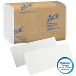 Scott Essential Recycled Multifold Paper Towels, 1-ply, 250 Sheets/Pack, 16 Packs/Carton (1840) -Kleenex Shop CD64135F BBE7 476F B7B5E559A265F7A9 s7