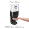 PURELL ES4 Manual Hand Sanitizer Dispenser, Graphite, Compatible With 1200 ML PURELL ES4 Hand Sanitizer Refills (5024-01)