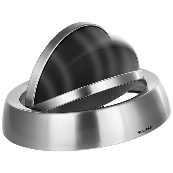 Alpine Single-Stream Recycling Station, 17 Gallon, Stainless Steel (ALP470-65L-1-CO) 2 Alpine Single-Stream Recycling Station, 17 Gallon, Stainless Steel (ALP470-65L-1-CO) - Image 2