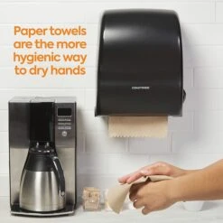 Coastwide Professional™ Recycled Hardwound Paper Towels, 1-ply, 800 Ft./Roll, 6 Rolls/Carton (CW20181) -Kleenex Shop DB155F76 BAA5 472A 8B771F2EEC7FED43 s7