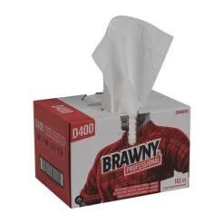 Brawny Professional D400 Durable Fibers Wipers, White152/Box (20080/03) -Kleenex Shop E077DCDD 7FD8 48FB 8E12BC4708A38419 s7