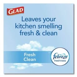 Glad® Febreze Freshness Quick-Tie Small Trash Bags, 4 Gal, 0.5 Mil, 8" X 18", White, 26 Bags/Box, 6 Boxes/Carton -Kleenex Shop E8412BA1 D2A3 42D9 910B2FEF7043FBE1 s7