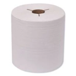 Tork Universal Hand Towel Roll, Notched, 8" X 800 Ft, Natural White, 6 Rolls/Carton (TRK8031400)