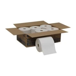 Pacific Blue Basic Recycled Hardwound Paper Towels, 1-ply, 800 Ft./Roll, 6 Rolls/Carton (26601) -Kleenex Shop F1B96E2E D440 4CB4 9BBC7DD0F67585A6 s7