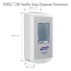 Purell CS 8 Automatic Wall Mounted Hand Soap Dispenser, White (7830-01) -Kleenex Shop F32D4BEE 9F72 43DA A0C6FF2D149661EE s7