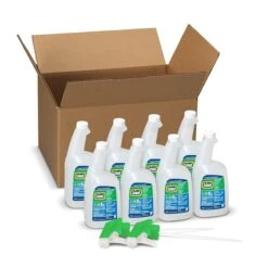 Comet Professional Multi Purpose Disinfecting - Sanitizing Liquid Bathroom Cleaner Spray, 32 Fl Oz (Case Of 8)