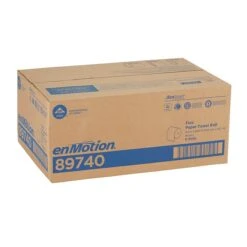 Enmotion Flex Recycled Hardwound Paper Towels, 1-ply, 550 Ft./Roll, 6 Rolls/Carton (89740)