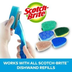 Scotch-Brite® Non-Scratch Dishwand Refill 7/2 (483-7-RSC) -Kleenex Shop FA3B843A 13CD 4BCF A52BE6C6217E512A s7