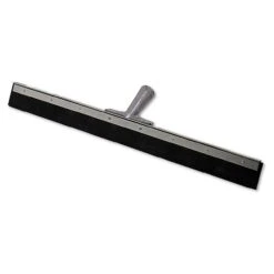 Unger® AquaDozer® Eco Floor Squeegee Straight, Black Rubber Blade, 18" (FE450)