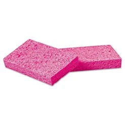 Premier Cellulose Sponge, Small Pink, 2/Pack, 24/Case