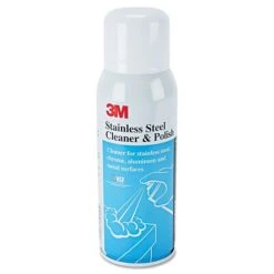 3M Stainless Steel Cleaner & Polish Lime Scent Spray 10 Oz. Aerosol