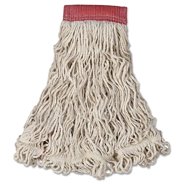 Rubbermaid Commercial Products 24 Oz. Swinger Loop Blend Wet Mop, 5" Headband, White (RCPC153WHI) 1 Rubbermaid Commercial Products 24 Oz. Swinger Loop Blend Wet Mop, 5" Headband, White (RCPC153WHI)