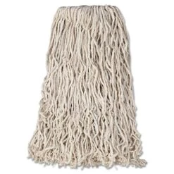 Rubbermaid Commercial Premium Cut-End Cotton Mop White 24 Oz