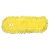 Rubbermaid Commercial Trapper Commercial Dust Mop Looped-end Launderable 5" X 24" Yellow